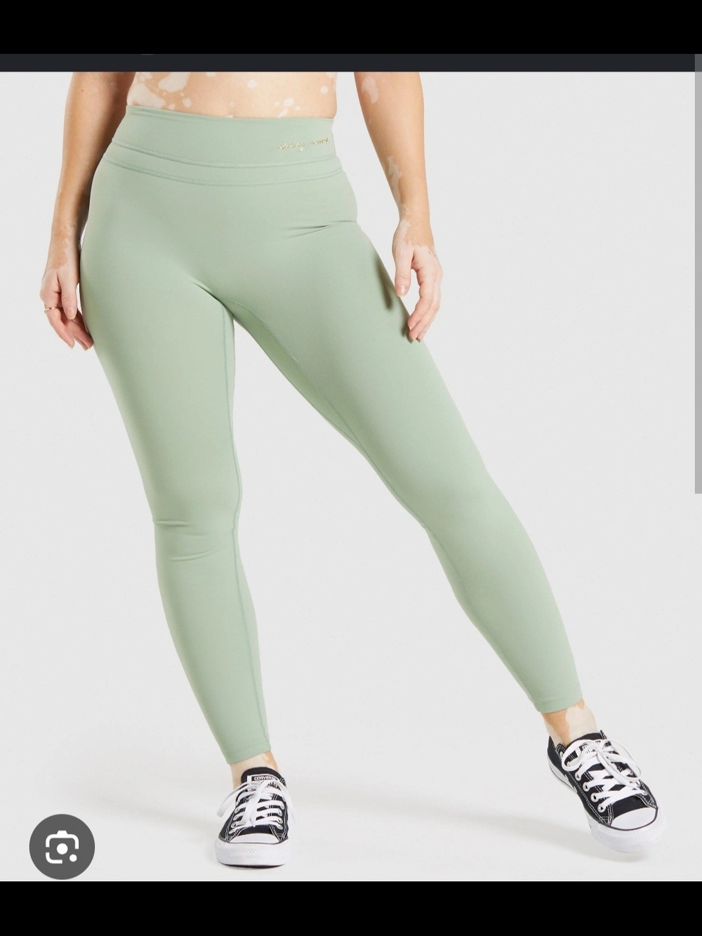 GYMSHARK X WHITNEY SIMMONS V2 Collection - Sage Green Leggings